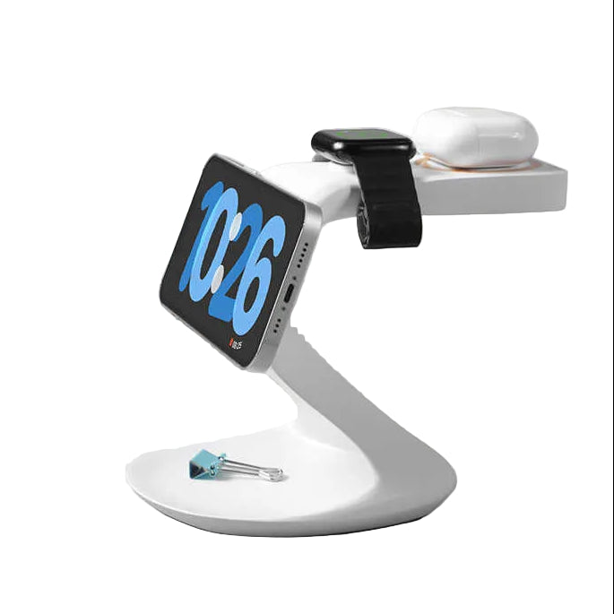 Creative 3-in-1 MagSafe Magnetic Charging Station
