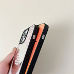 iPhone 11-14 Pro Max Geometric Lines Art Style Phone Case