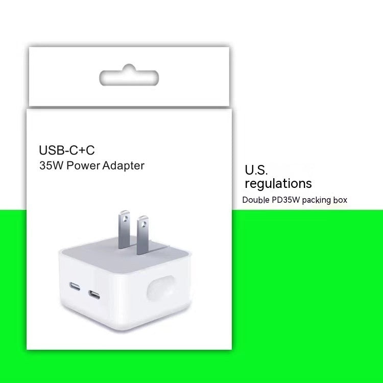 PD 35W Dual-Port Fast Charging Plug