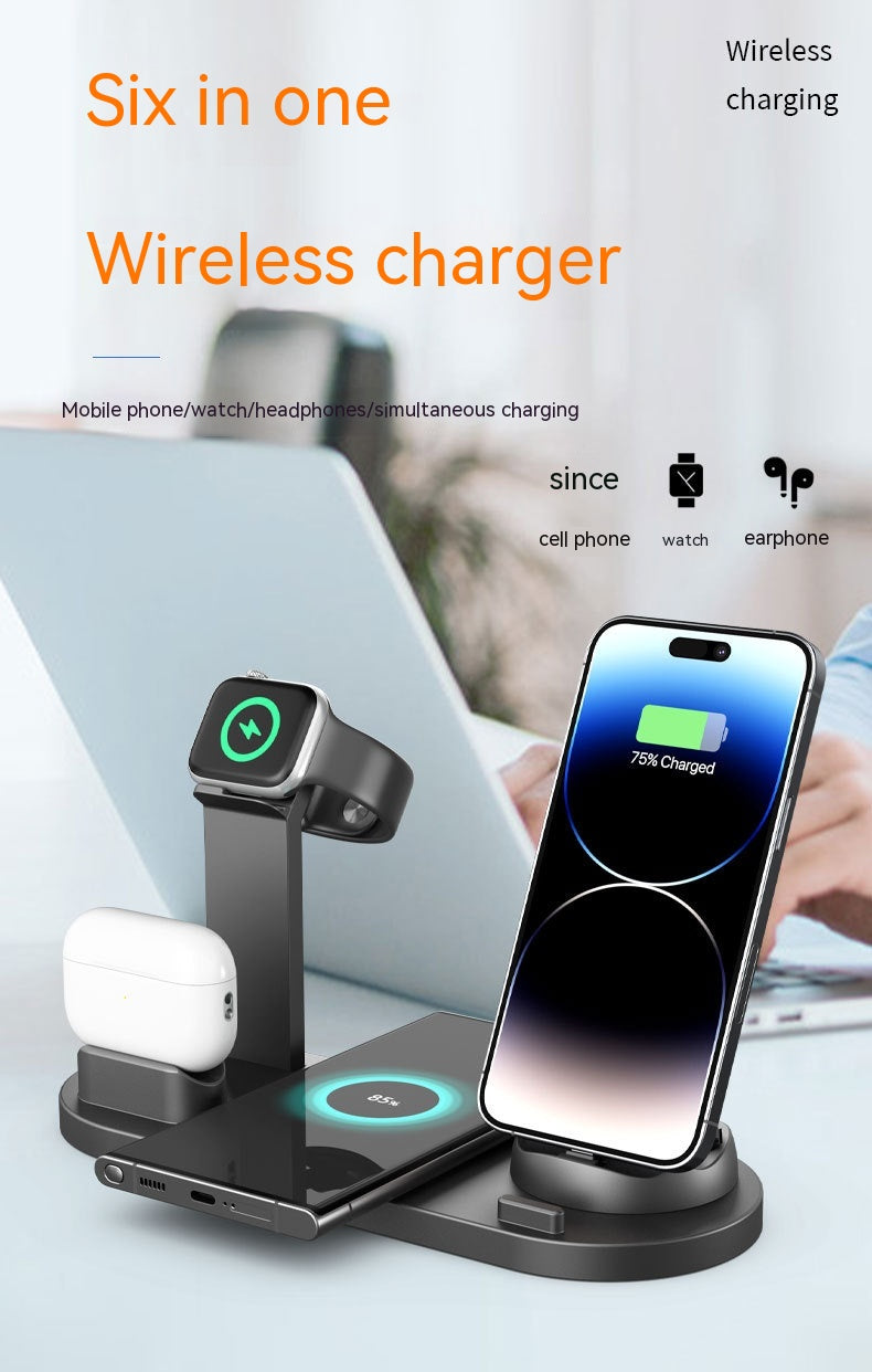 3-in-1 Wireless Charger Mobile Phone Holder