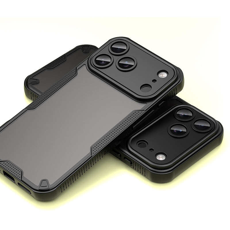 iPhone 17-17 Pro Max Frosted Soft-Edge Mobile Phone Case