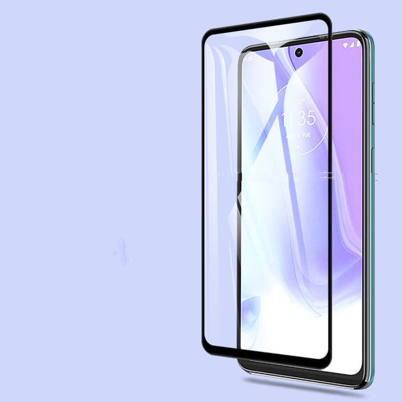 Moto G22 Double Screen Printing Tempered Glass Protector