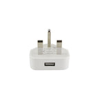 5V 1A British Standard Tripod USB Charger
