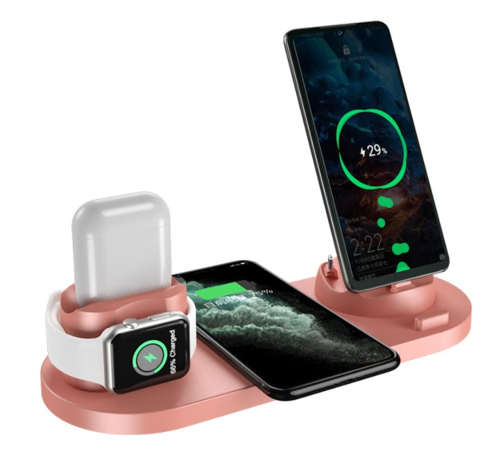 Wireless 6-in-1 Charging Dock Station for iPhone