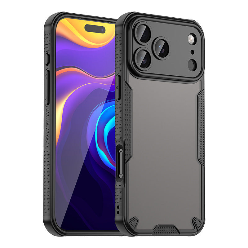 iPhone 17-17 Pro Max Frosted Soft-Edge Mobile Phone Case