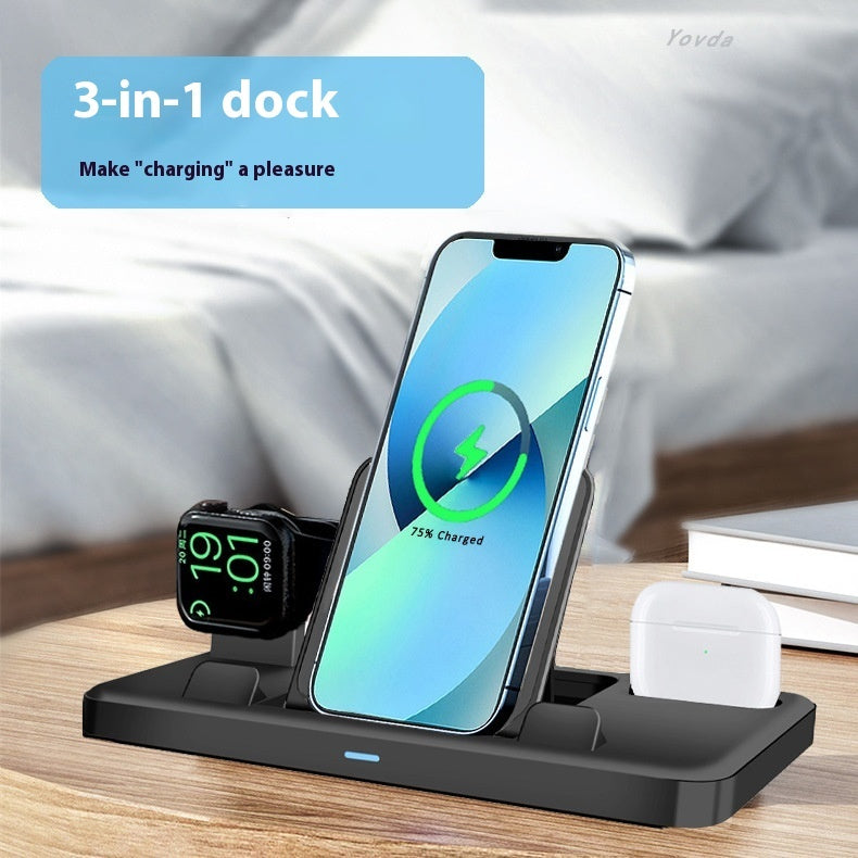 New 3-in-1 Mobile Phone & Tablet Charging Base