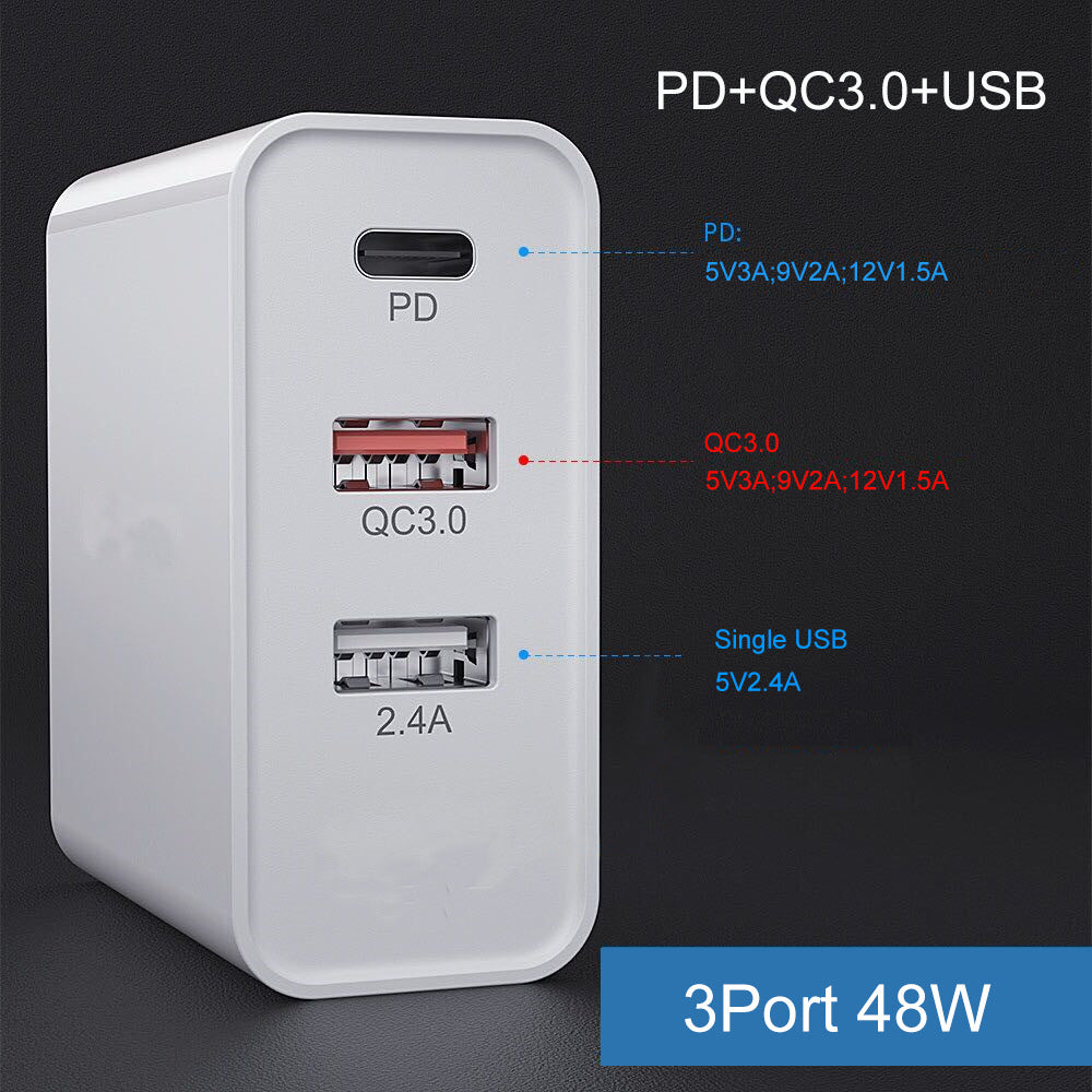 Fast Charge Mobile Phone Charger Head