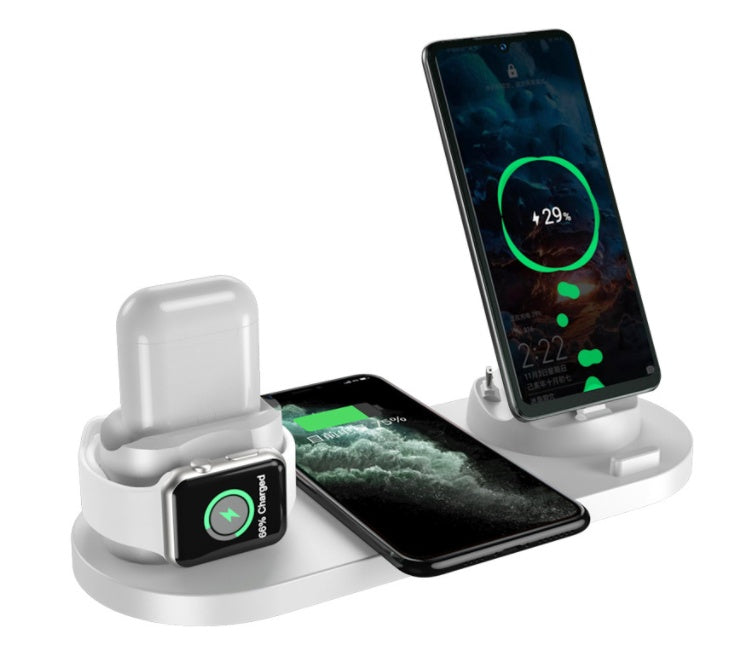 Wireless 6-in-1 Charging Dock Station for iPhone