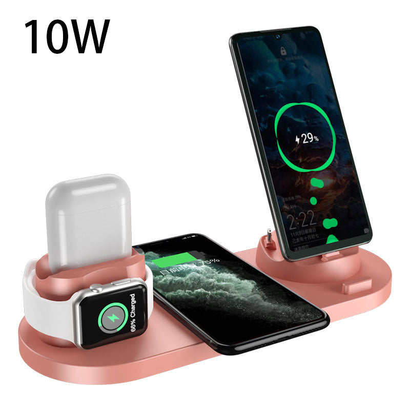 Wireless 6-in-1 Charging Dock Station for iPhone