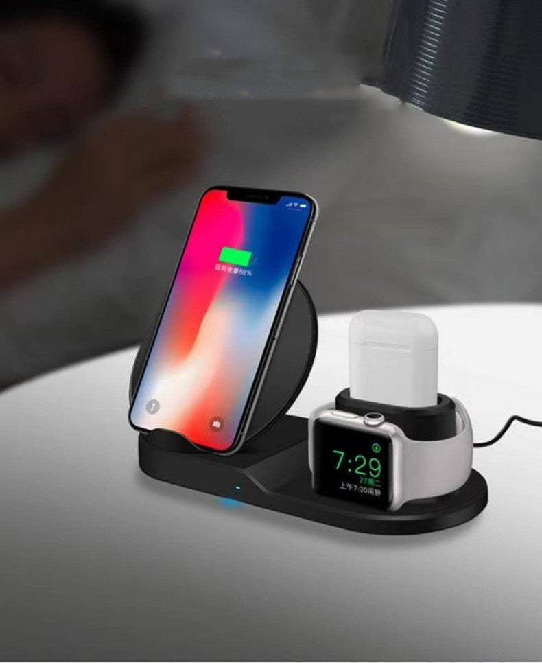 3-in-1 Wireless Charging Station for Mobile Phones