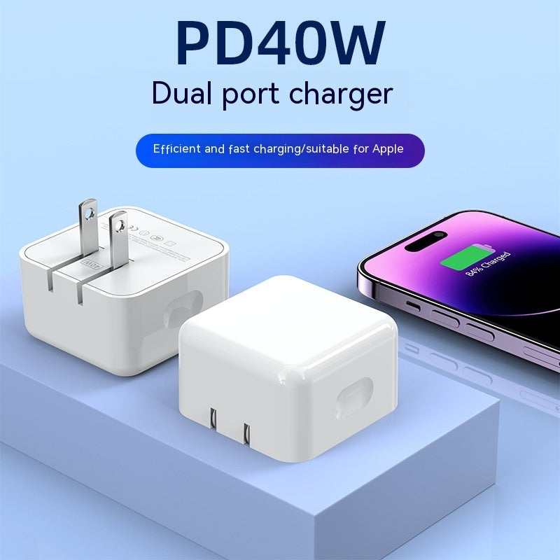 PD 35W Dual-Port Fast Charging Plug