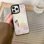 iPhone 11-14 Pro Max Geometric Lines Art Style Phone Case