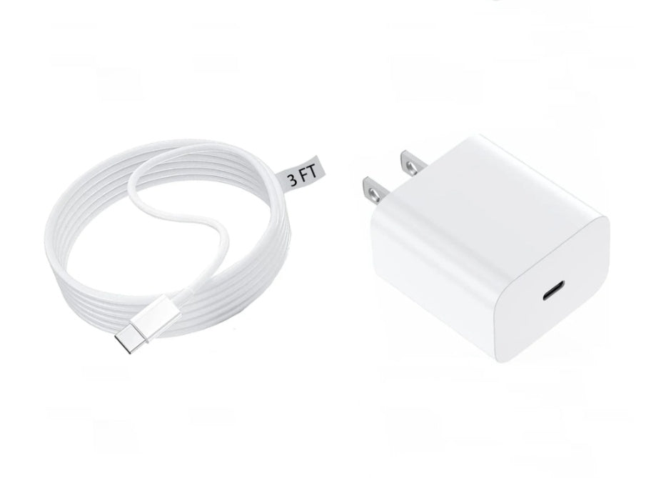 iPhone & iPad Travel Charger with Lightning Cable